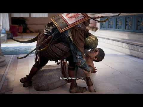 Assassin's Creed: Origins - One Bad Apple: Find & Carry Crios To Prayillas Clinic Gameplay PS4 Pro