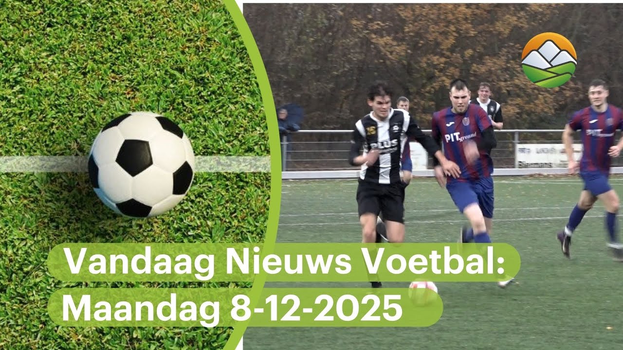 Vandaag Nieuws Voetbal: VV berg neemt het op tegen BMR