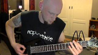 Ares playing "SlaveState" from Aeternus' 5th album "A Darker Monument"