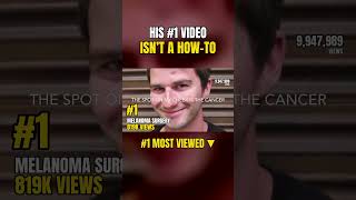 Download lagu Why Is His Most Viewed Video About Melanoma? #shorts mp3