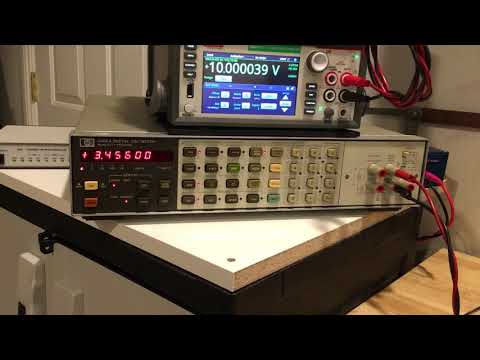 HP 3456A gpib control