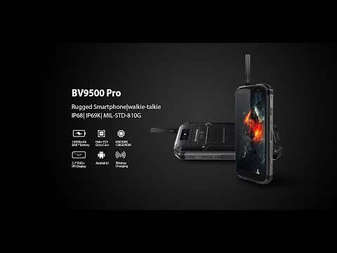 Blackview BV9500 Pro Unboxing Video