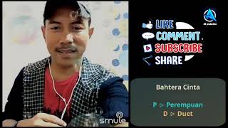 Download lagu BAHTERA CINTA | Karaoke duet cewe | SMULE mp3