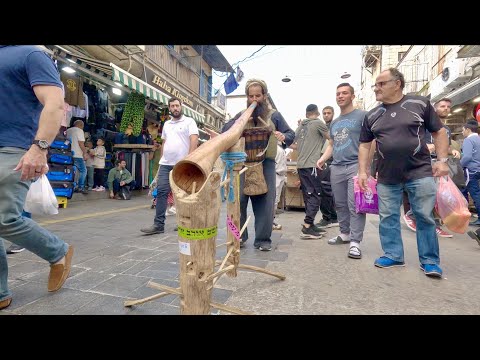 Jerusalém, da Praça Davidka ao Mercado Mahane Yehuda. Am Israel Hai! Atmosfera Incrível