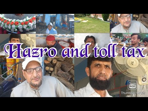 Hazro  Vlog Toll Tax Nartopa Zahoor  ice cream Pakistan  vlog munsab k hazro  tv vlog