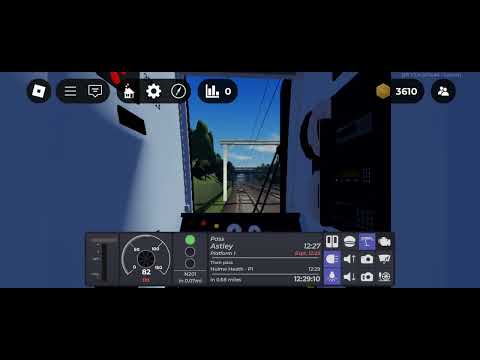Siemens Desiro Class 350 EMU acceleration and deceleration sounds in British Railways (Roblox)