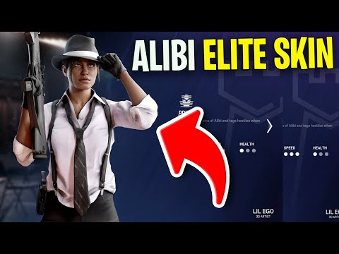 This ALIBI Elite Skin in Rainbow Six Siege YEAR 8 is INSANE