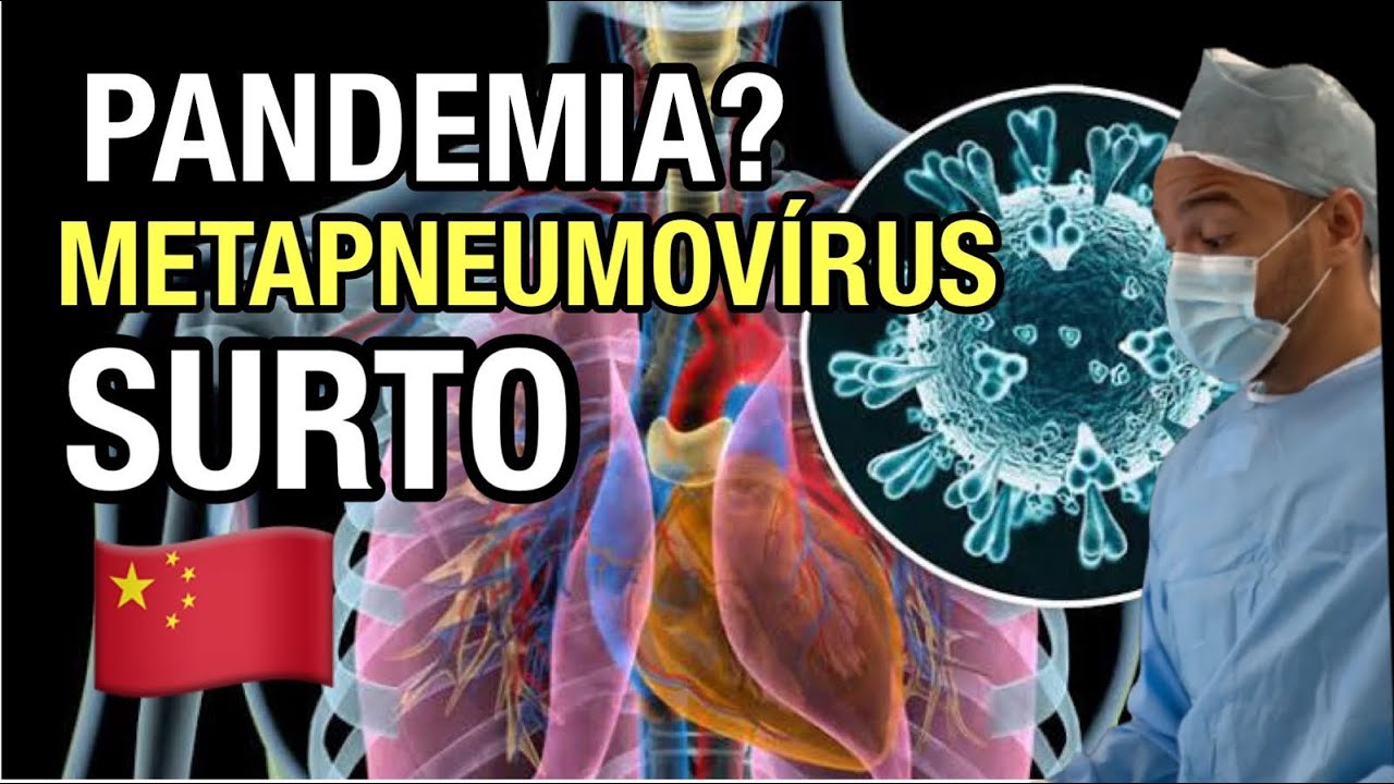 NOVA PANDEMIA? METAPNEUMOVÍRUS - OMS monitora infecção viral que tem LOTADO hospitais na China 🇨🇳
