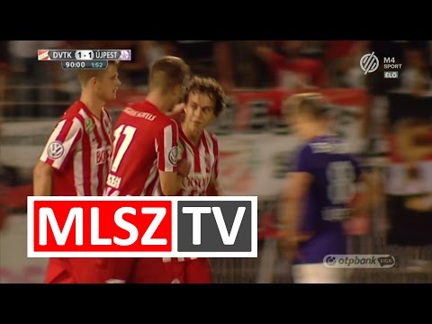 Bognár István gólja a DVTK - Újpest FC mérkőzésen