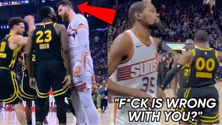 LEAKED Audio Of Draymond Green Trash Talking Kevin Durant & Nurkic:”F*ck Is Wrong With You, P****”👀