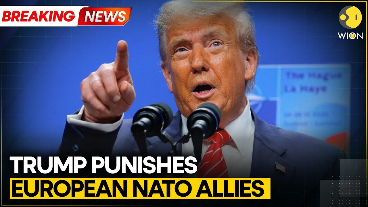 BREAKING: Donald Trump Imposes Fresh Tariffs on European Countries Backing Greenland | WION NEWS