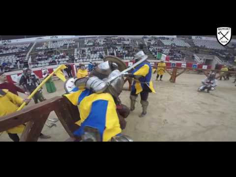 Battle of the Nations 2017 GoPro - Ukraine 2 vs UK 2 by Buhurt Tech