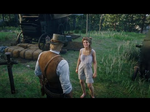 I Never Noticed Arthur Laughs So Hard While Talking With Marybeth - RDR2