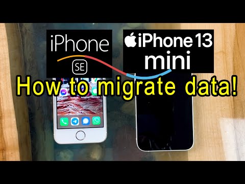 How to Migrate iPhone SE to NEW iPhone 13 MINI