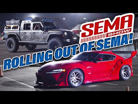 The 2019 SEMA Show Cruise!! Friday Night Brings out the BEST of SEMA!
