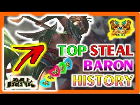 Baron Steals Montage LOL 2017 - Pro Players Steals Baron Outplays Highlights SS7 | League of Legends