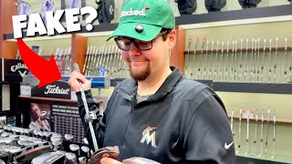 DICK'S SPORTING GOODS CAUGHT SELLING FAKE GOLF CLUB...