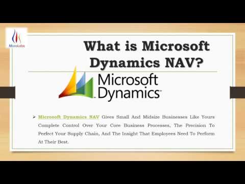 Microsoft Dynamics NAV ERP System