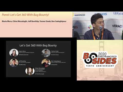 Image thumbnail for talk Panel: Let's Get 360 With Bug Bounty!