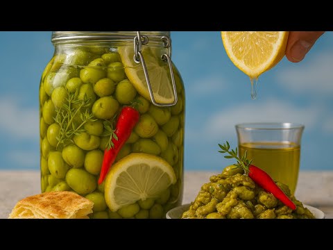 How to Pickle Green Olives from My Backyard Tree – Easy Brine Recipe for Delicious Homemade Olives!