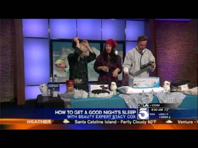 How To Get A Good Night’s Sleep on KTLA 5 News