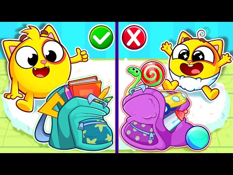 Wait for Me! 🏃‍♂️🎒 Baby Wants School Too! Funny Kids Songs 🐱🐨🐰🦁 And Nursery Rhymes by Baby Zoo