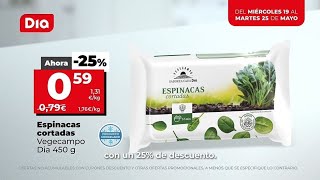 Dia Oferta Espinacas Vegecampo anuncio