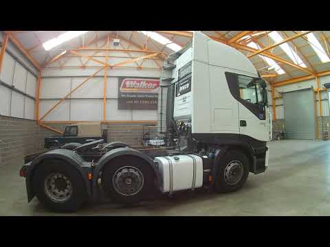 New In Stocklist For Sale: IVECO STRALIS ACTIVE SPACE 450 EURO 5 6X2 TRACTOR UNIT - 2008 - AE08 LYU