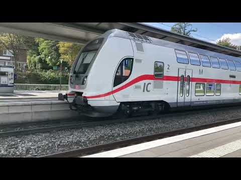 InterCity DB 146-577-2 nach Emden Hbf am Bahnhof Hude (Oldb) [4K]