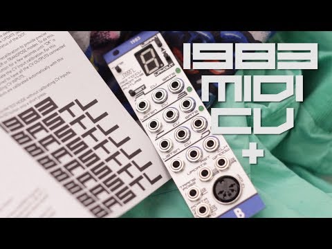 Bastl Instruments 1983 Quad Eurorack MIDI to CV Module with Advanced Tuning Features image 2