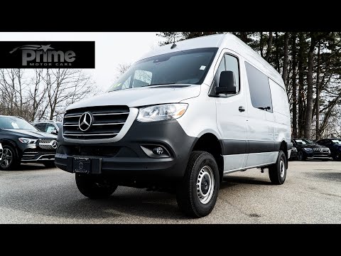 RARE 2019 Sprinter 2500 Crew Van High Roof 4x4 | #vanlife
