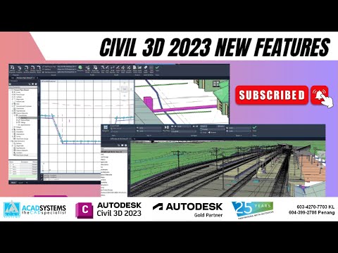 Civil 3D 2023 New Feature