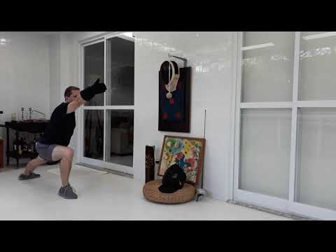 ESGRIMA - treino em casa #esgrima #esgrimaAERJ