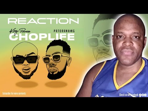 King Promise - CHOPLIFE (Visualiser) ft. Patoranking (Reaction)