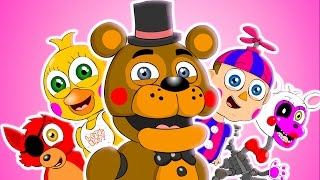 ♪ FIVE NIGHTS AT FREDDY&#39;S WORLD THE MUSICAL - FNAF Animation Parody Song