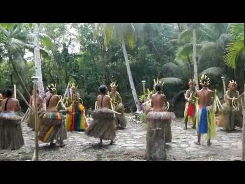 Yap Island, Micronesia Bamboo Stick Dancing Video
