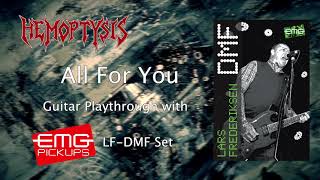 Video thumbnail for EMG Pickups LF-DMF Passive Set Demo - Hemoptysis All For You Guitar  Playthrough by Masaki Murashita
