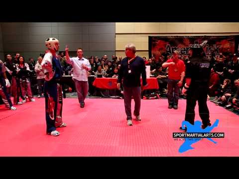 Jason Griner vs Wheeler - Team Sparring - Amerikick Internationals 2014