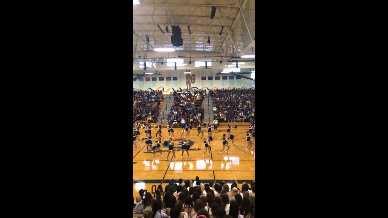 Bainbridge High School Cheer Home Pom 2015