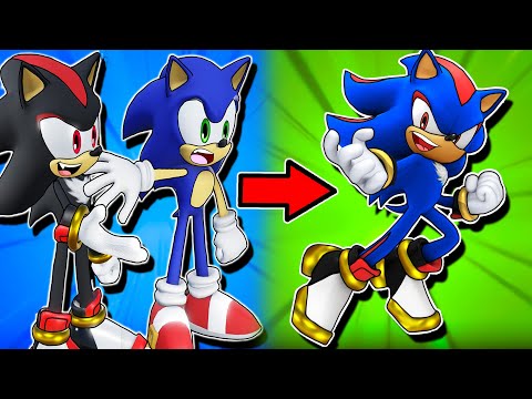 Sonic and Shadow Become SHADIC In Roblox!!