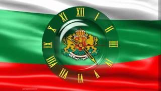 preview picture of video 'Screensaver - animated flag of Bulgaria, with the clock - CLOCK FLAG BULGARIA'