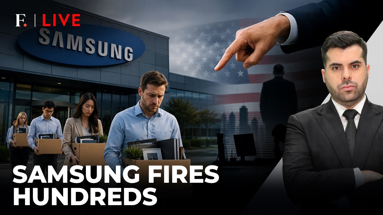 Why Samsung Is Cutting Hundreds Of American Jobs | Firstpost Live | N18G