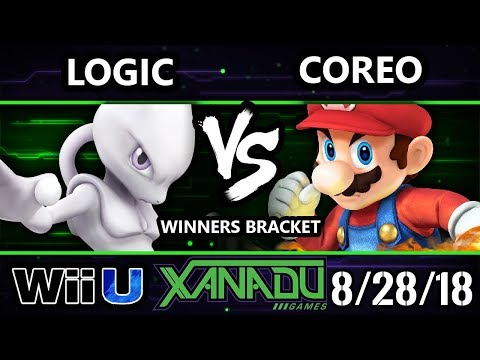 S@X 265 Smash 4 - VGBC | Logic (Mewtwo) Vs.  Coreo (Mario) Wii U Winners Bracket