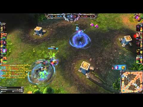 #4 BFLM - The Krazz Man - 1v1 Zed vs Brand outplay