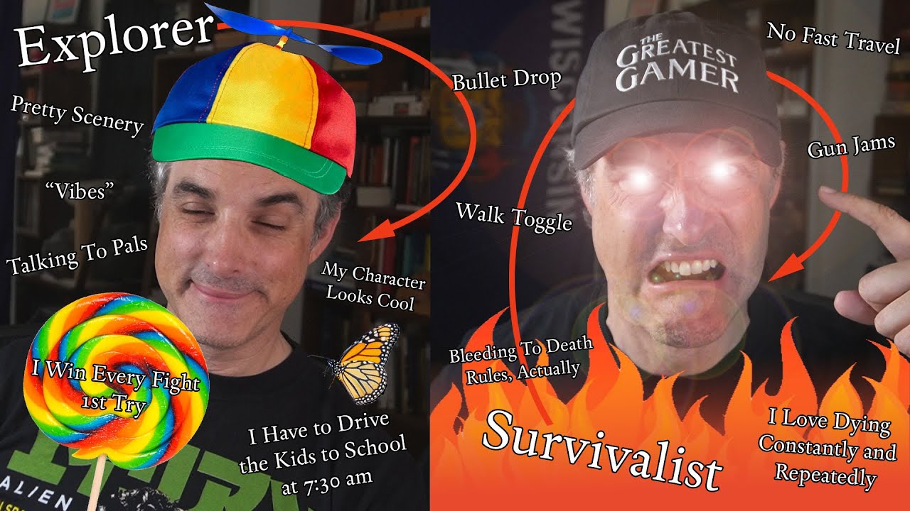 Granular Difficulty, Modding, and Play Styles as Difficulty - YouTube