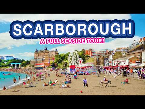 SCARBOROUGH | Tour of INCREDIBLE seaside holiday town Scarborough, North Yorkshire England