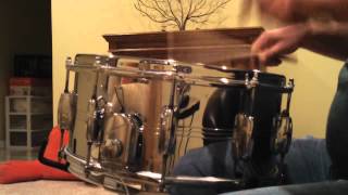 Brass Snares - 1970s Slingerland Gene Krupa and 2012 Ludwig Supraphonic