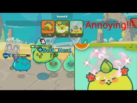 How To Defeat or Counter Plant Healing Axie (Counter Annoying Healing Axie At The Back line)