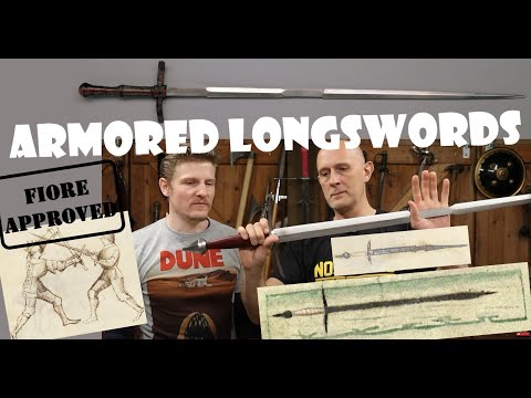 Specialized KNIGHTLY LONGSWORDS of Fiore dei Liberi & Vadi
