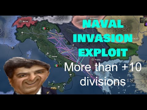 Naval Invasion Exploit Hearts of Iron 4 hoi4